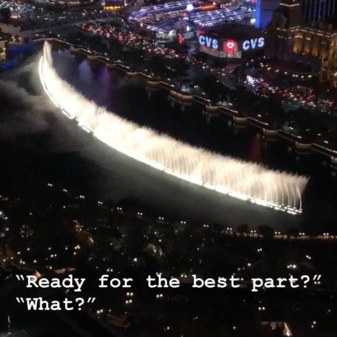 Our view when Dylin proposed captioned with Monica's famous last words. Please ask us about the audio clip, it's a treat.
10.07.2018