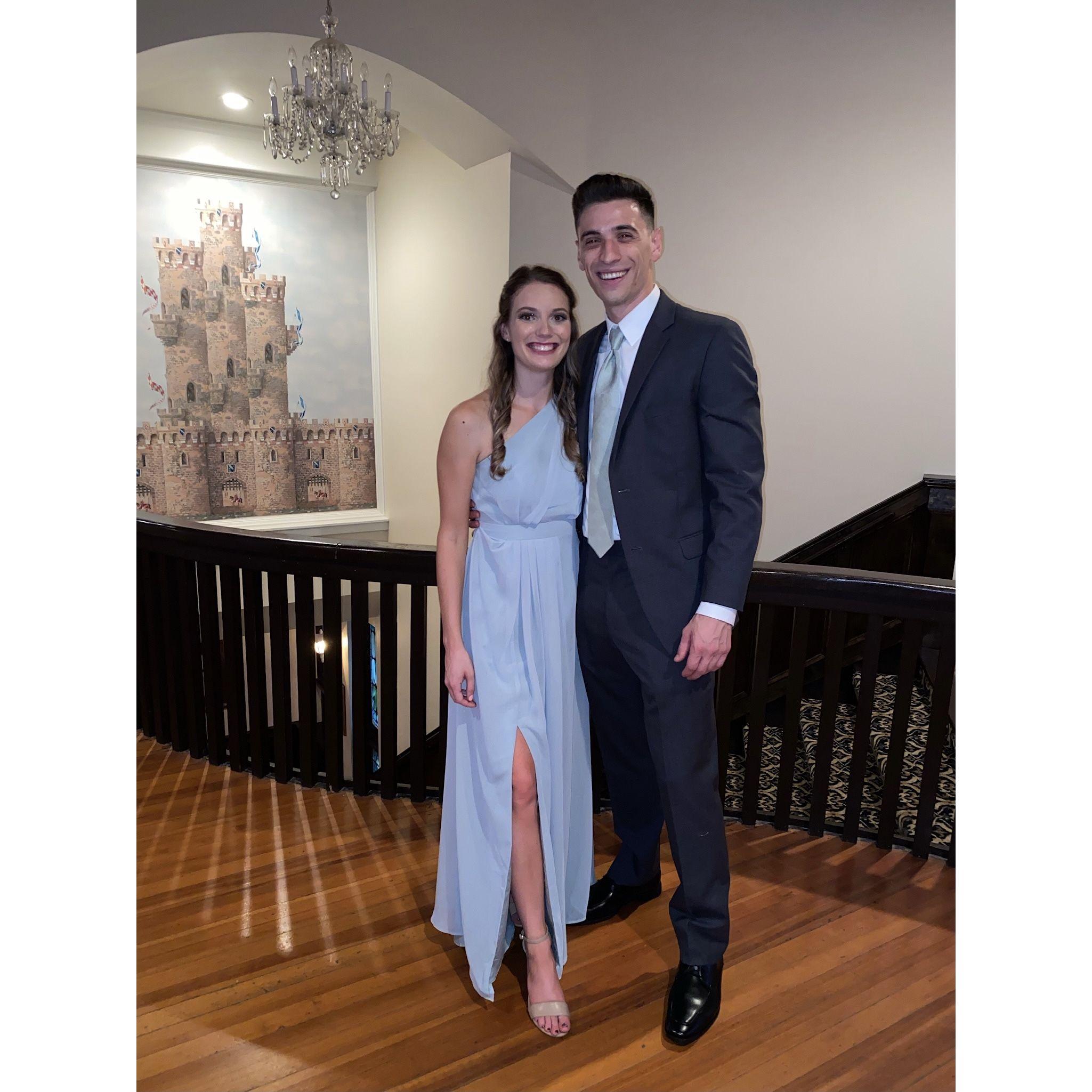 Lindsey and Mike at Ty and Amanda’s Wedding