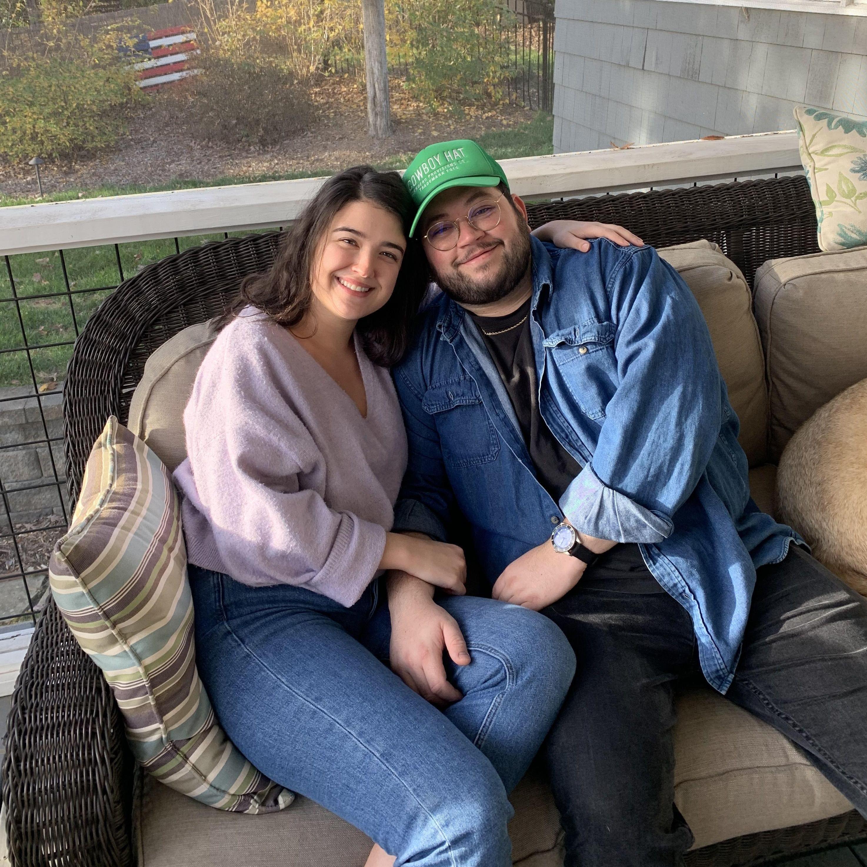 Our first Thanksgiving together.