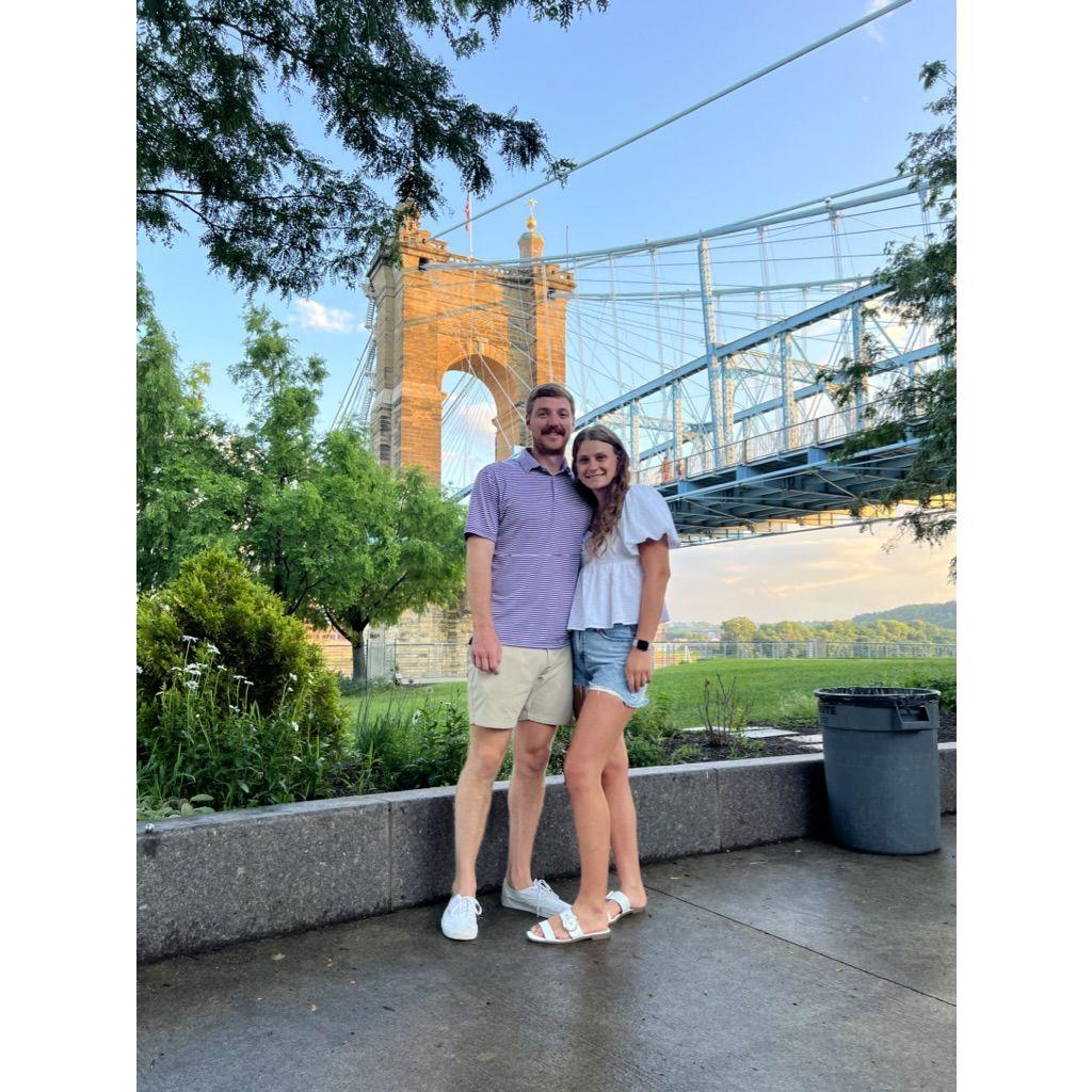 Ramsey's first time in Cincy!