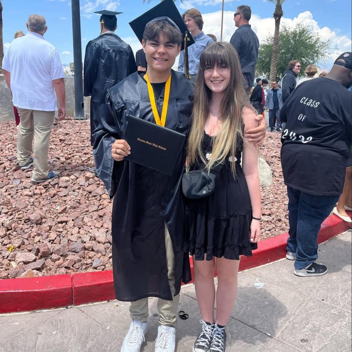 Daniel’s high school graduation