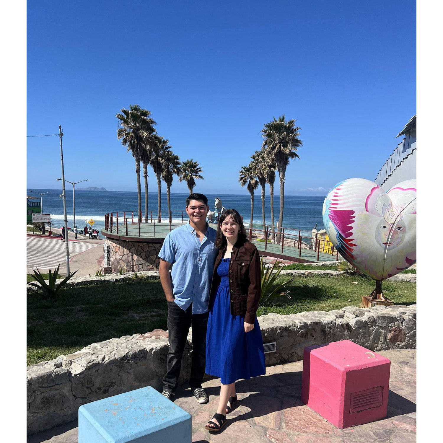 Visiting Las Playas de Tijuana for the first time.