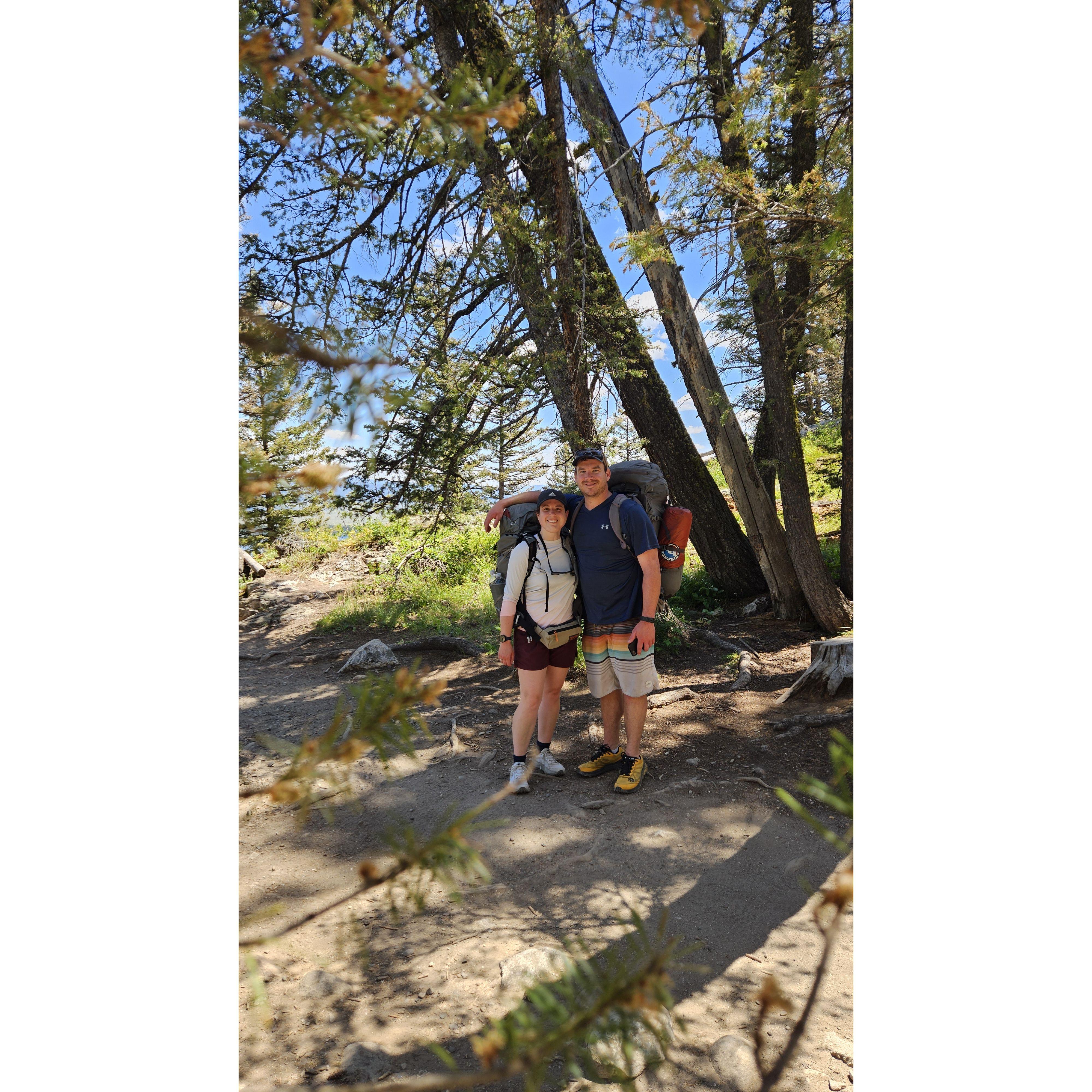 July 2024: Teton Crest Trail in Wyoming