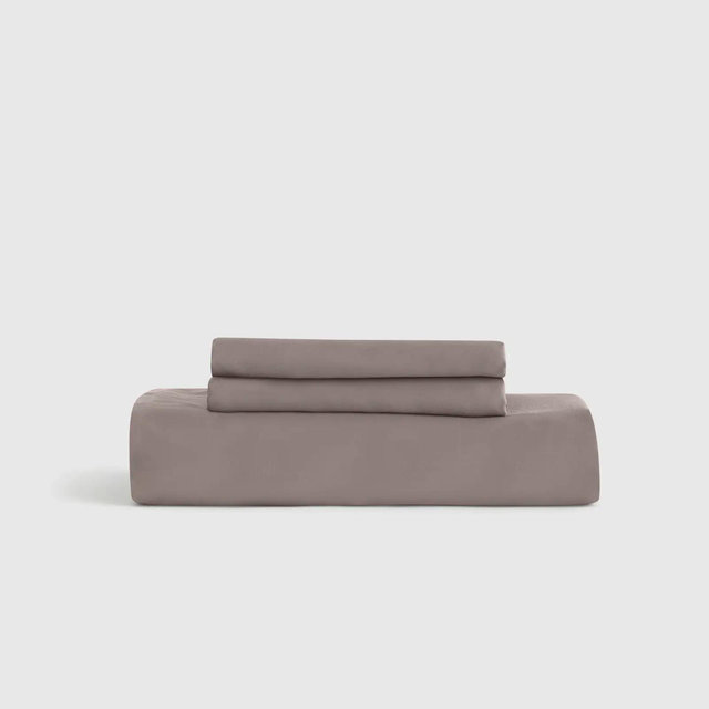Bamboo Fitted Sheet Set - Stone, Cal King