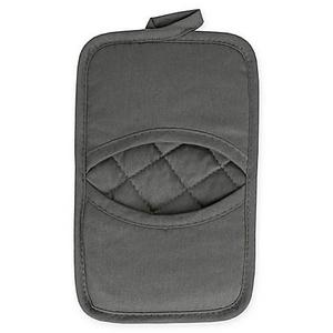 KitchenSmart Colors - KitchenSmart® Colors Solid Pocket Pot Mitt in Grey
