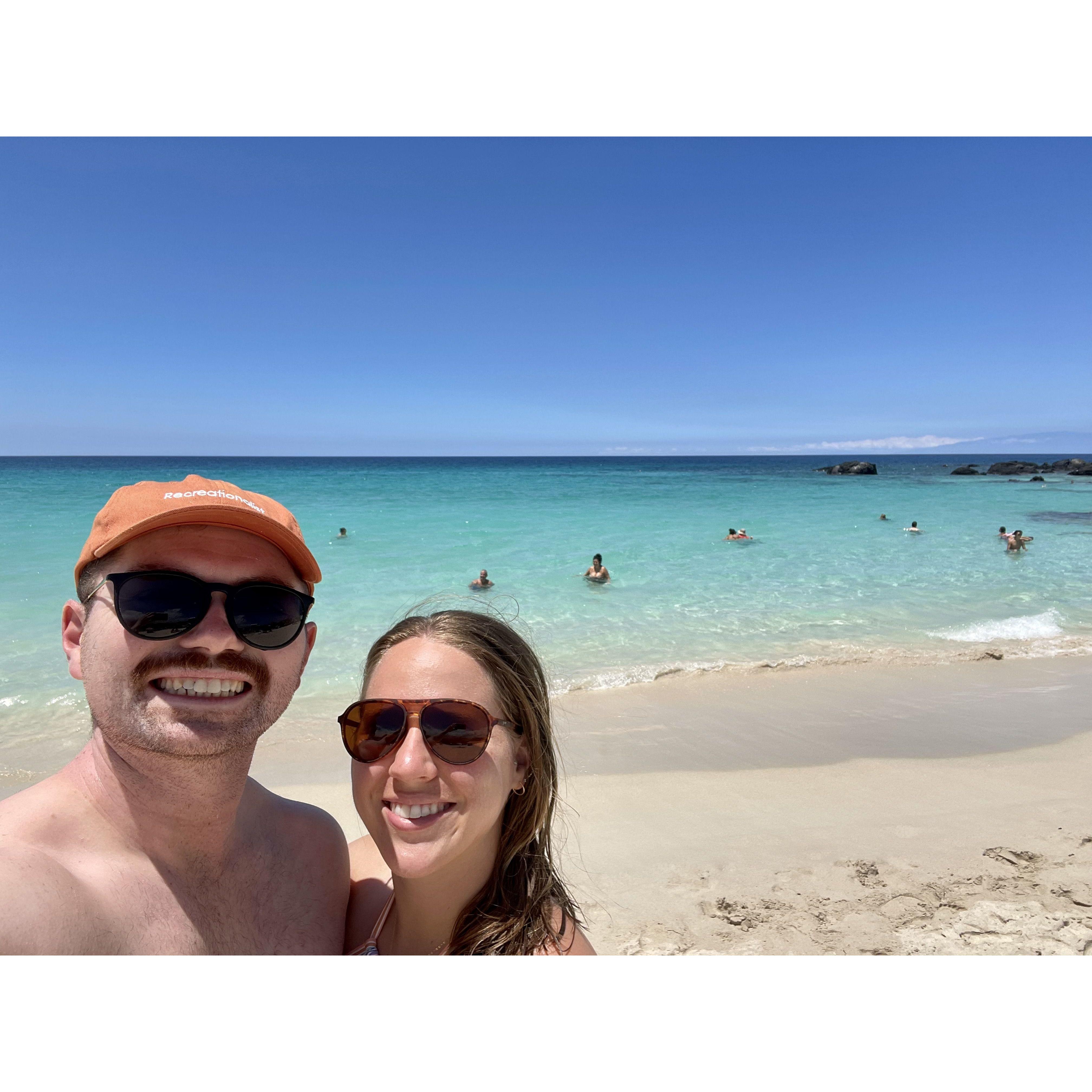 Our first "big" trip together to the Big Island of Hawai'i