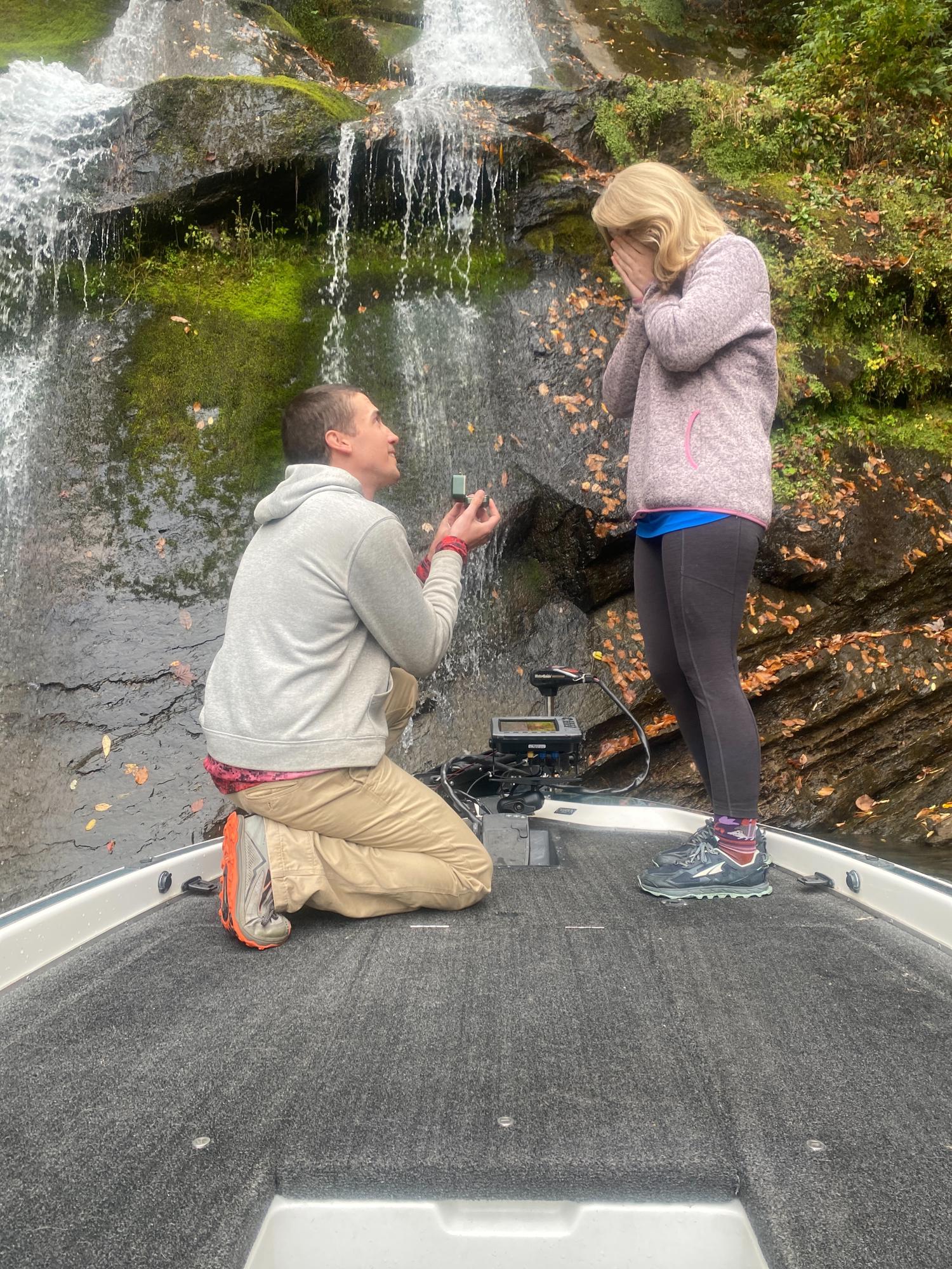 Proposal!! On Lake Jocassee, 10/29/2022!