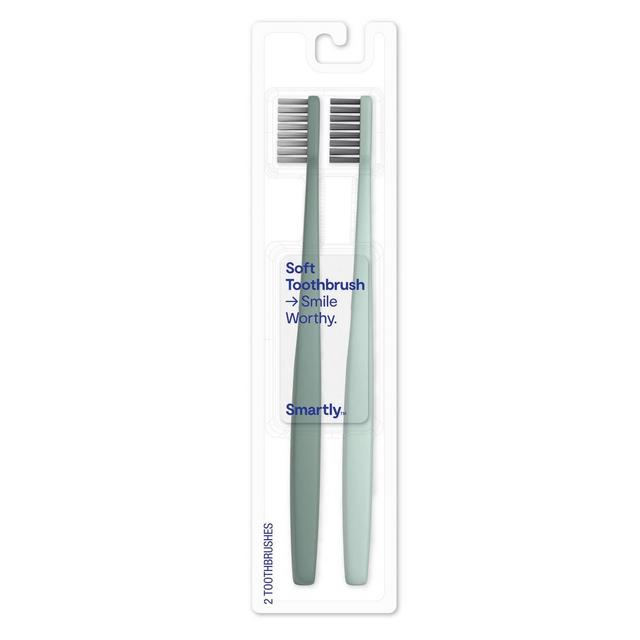 Manual Toothbrush - 2ct - Driftwood - Smartly™