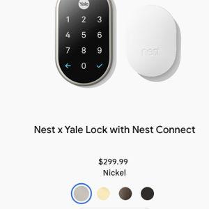 Nickel: Nest x Yale Lock with Nest Connect