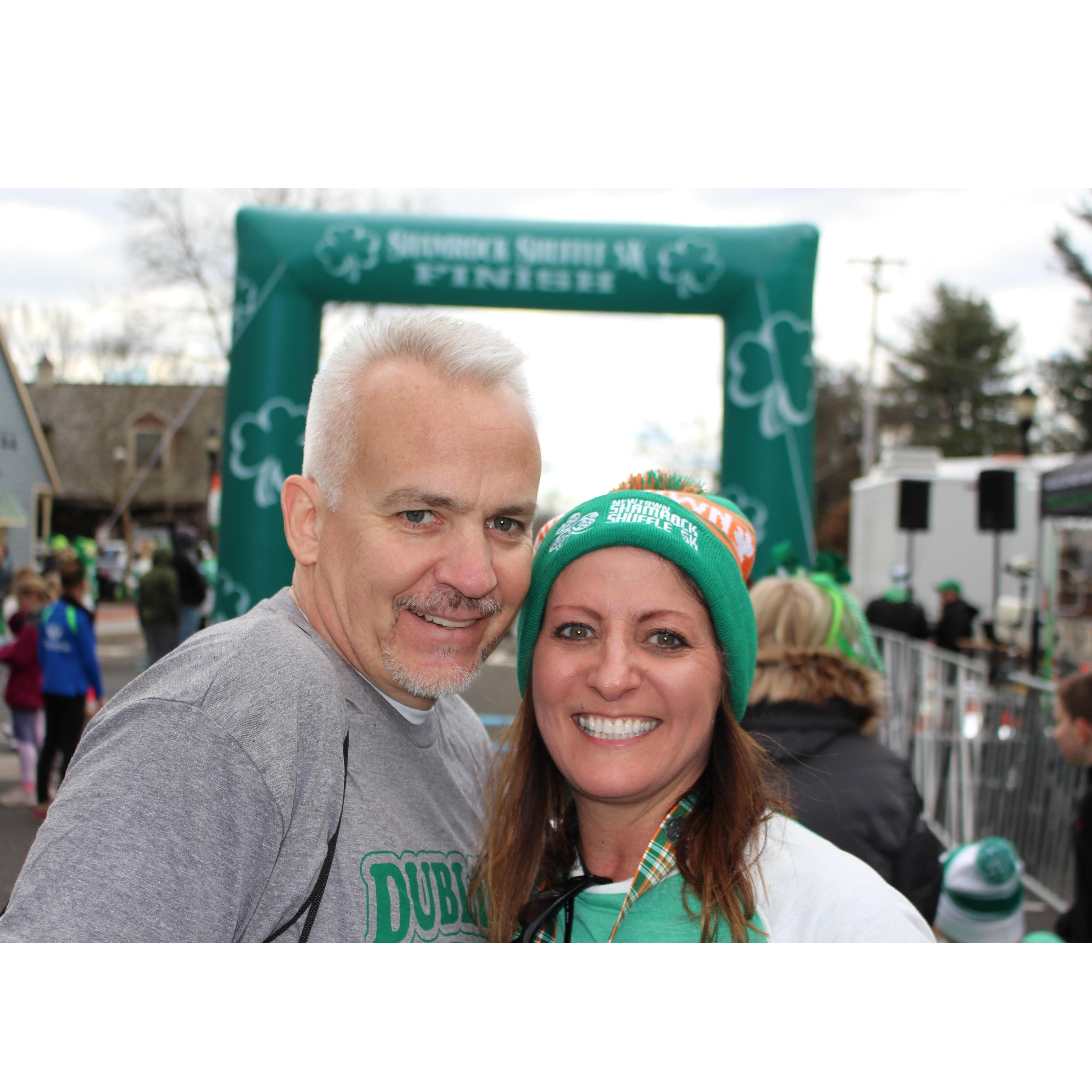 Celebrating St. Patrick's Day - Shamrock Shuffle 2019
