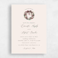 Beige Wedding Invitation - Bryn Classic