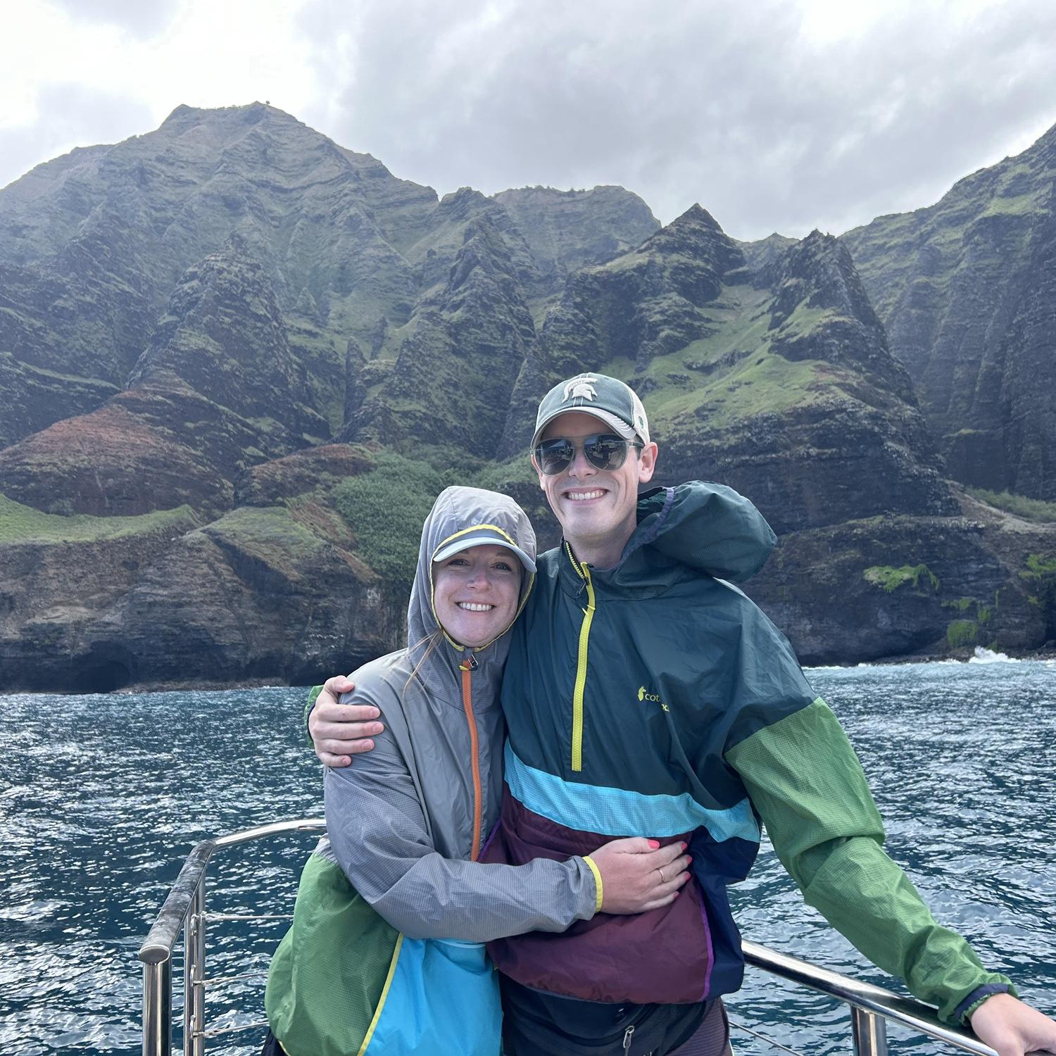 Ski Trip! Catamaran on the Na Pali Coast in Hawaii