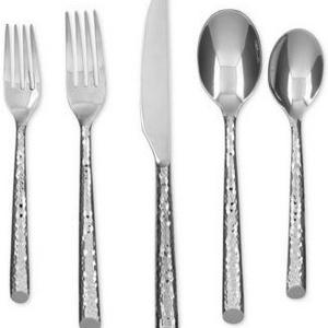 Cambridge Elsa Mirror Hammered 20-Pc. Flatware Set