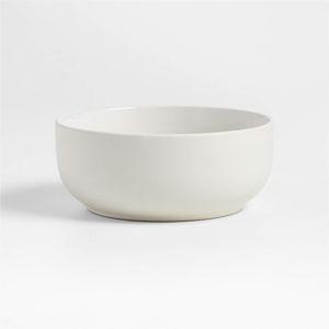 Hudson Natural Stoneware Cereal Bowl | Crate & Barrel