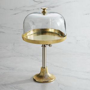 Audrey Tiered Server | Adjustable Cake Stand with Cloche