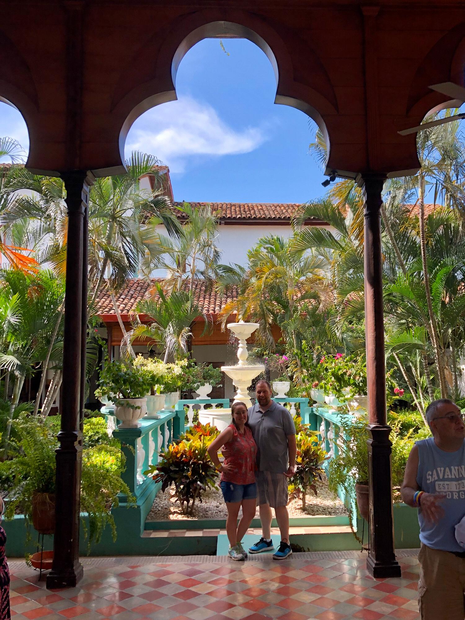 Lunch in Granada, Nicaragua.