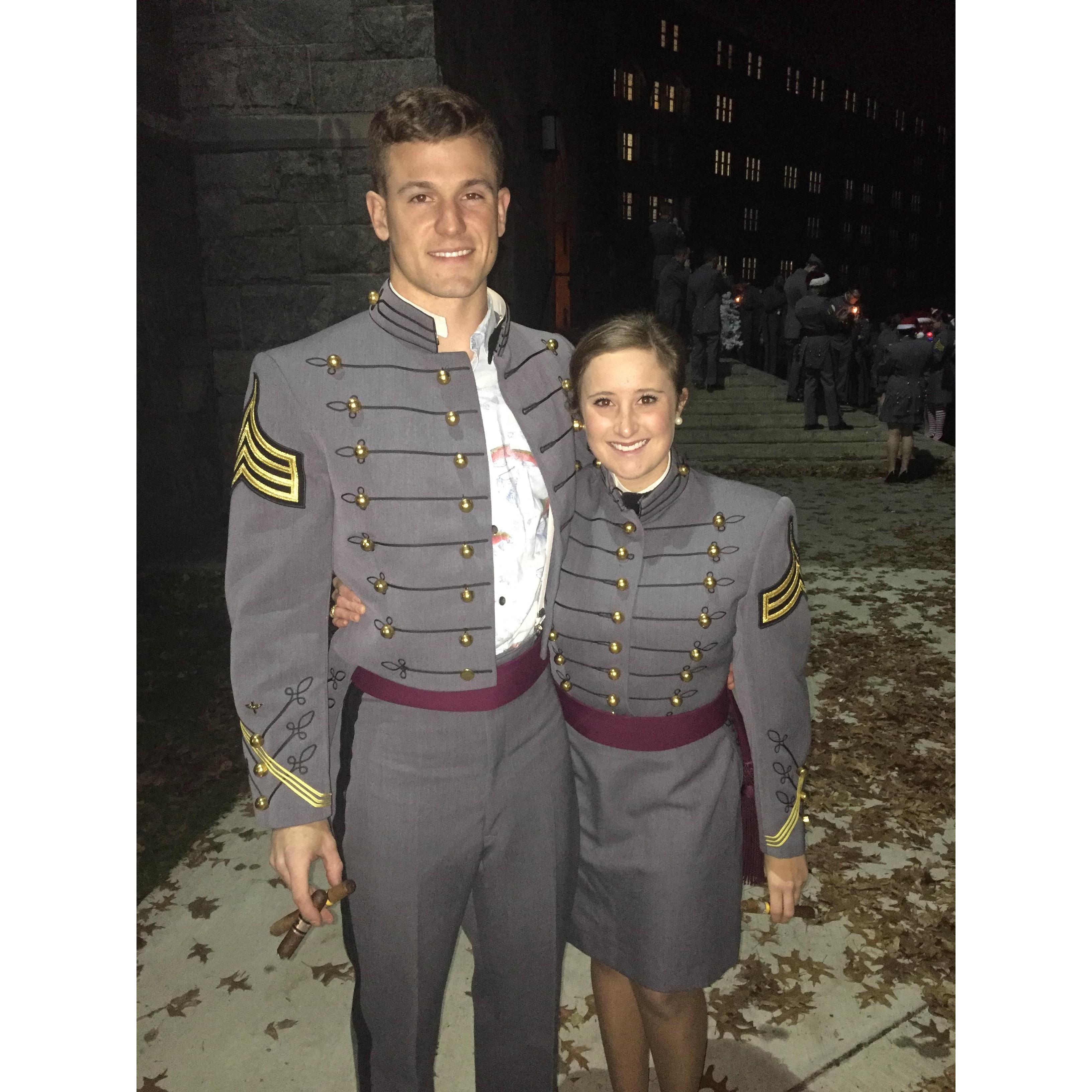 Christmas Dinner at West Point, December 2016.