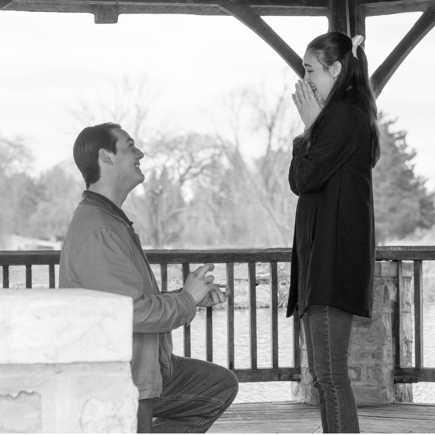 The moment that marked the start of our life together.