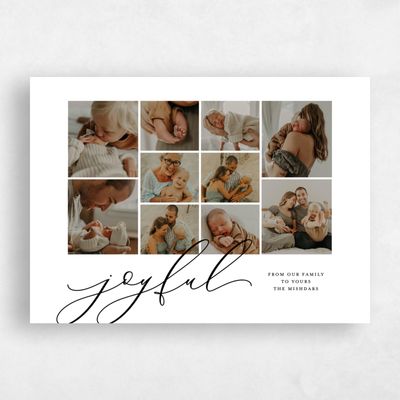 White Holiday Card - Hanover