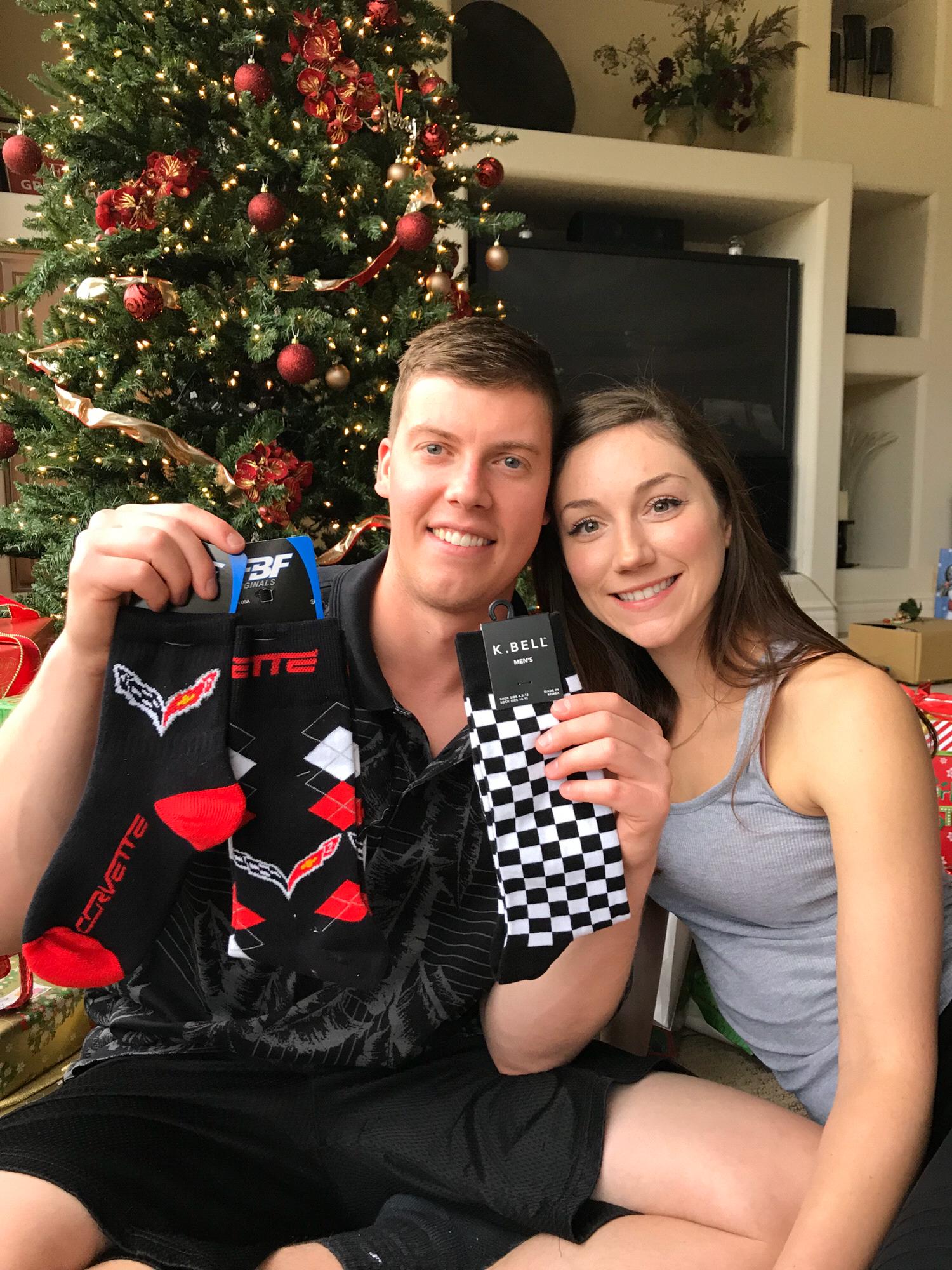 Christmas 2019! Yay Corvette socks!