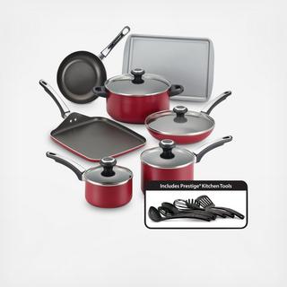 High Performance Nonstick 17-Piece Cookware Set