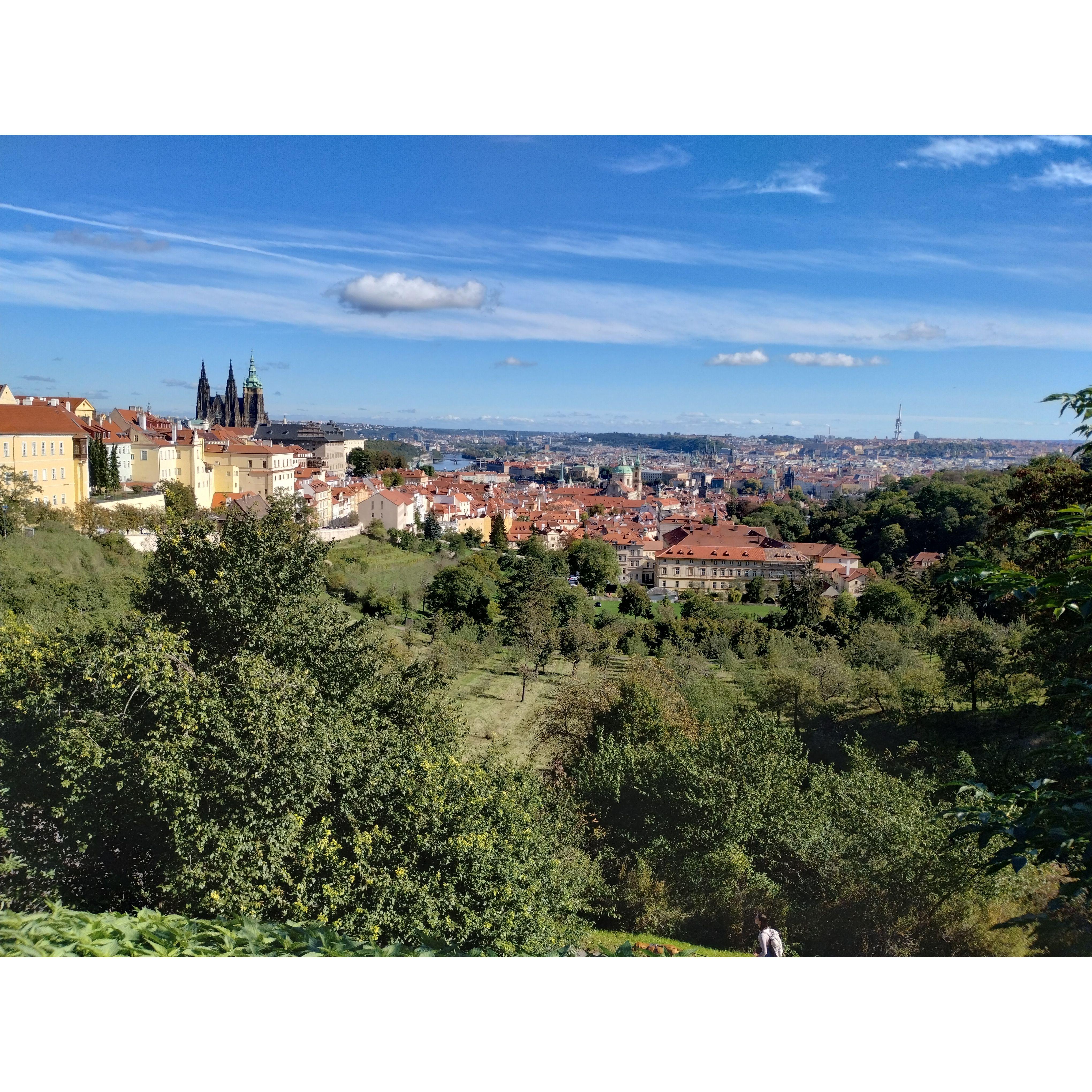 On our stroll back down to our hotel we found this panoramic terrace