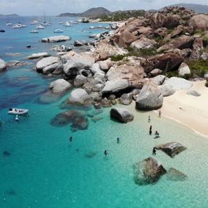 Discover The Baths in Virgin Gorda via Tortola