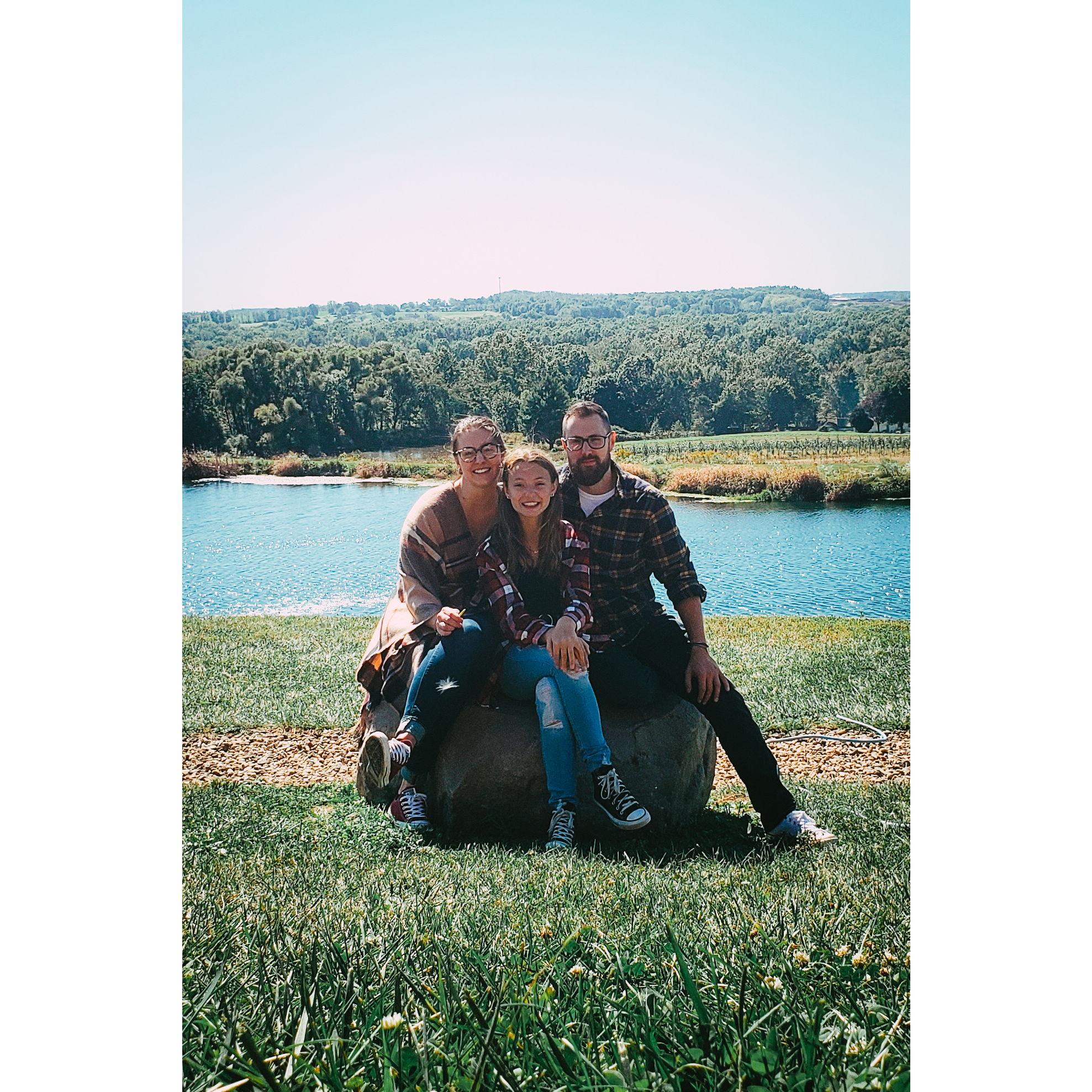 Annual apple picking