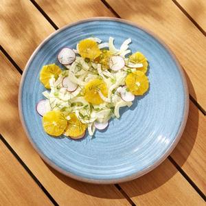 Caprice Blue Melamine Platter