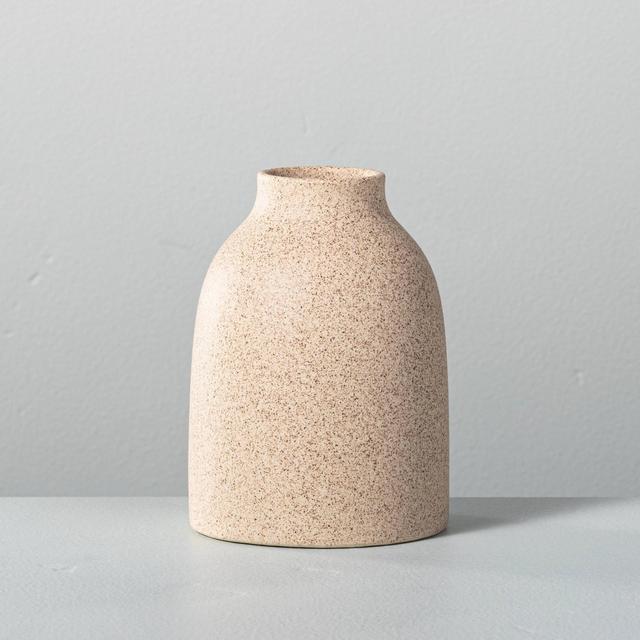 Narrow Ceramic Bud Vase Tan - Hearth & Hand™ with Magnolia