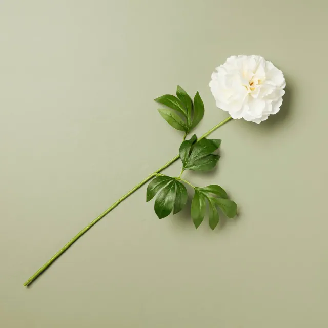 White Peony Artificial Stem - Hearth & Hand™ with Magnolia