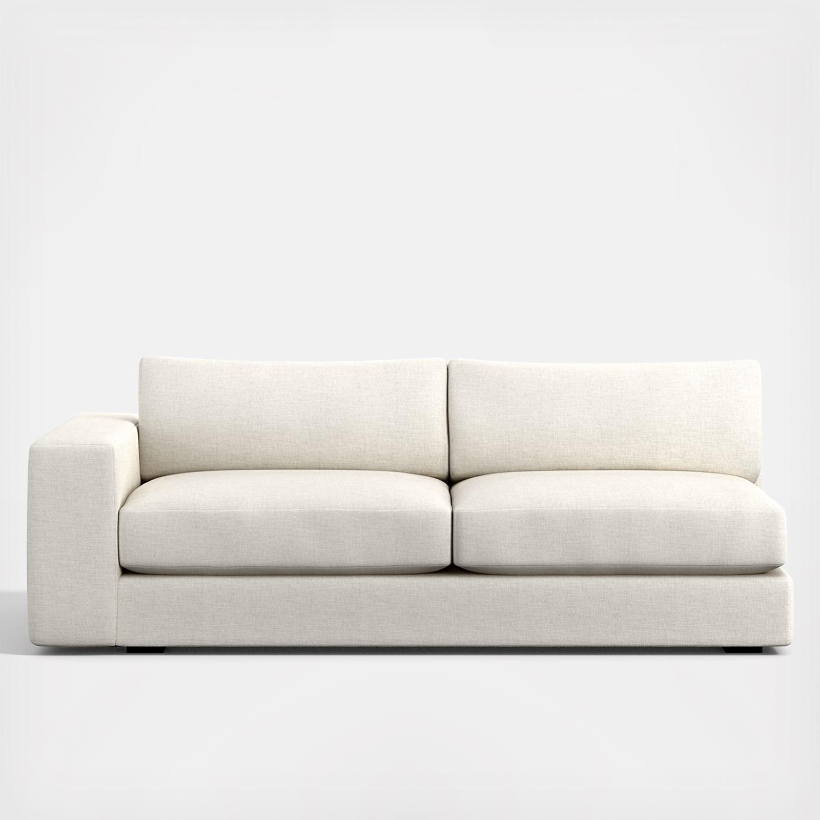 Crate and Barrel, Oceanside LeftArm DeepSeat Sofa Zola