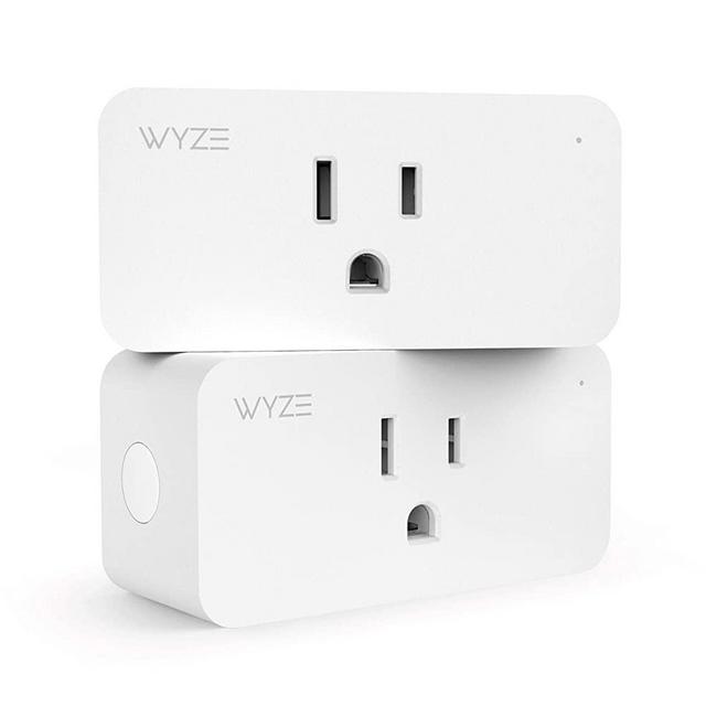 Wyze Plug, Compact WiFi Smart Plug, 15A, Works with Alexa and Google Assistant