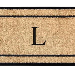 Monogram Doormat, (Letter L)