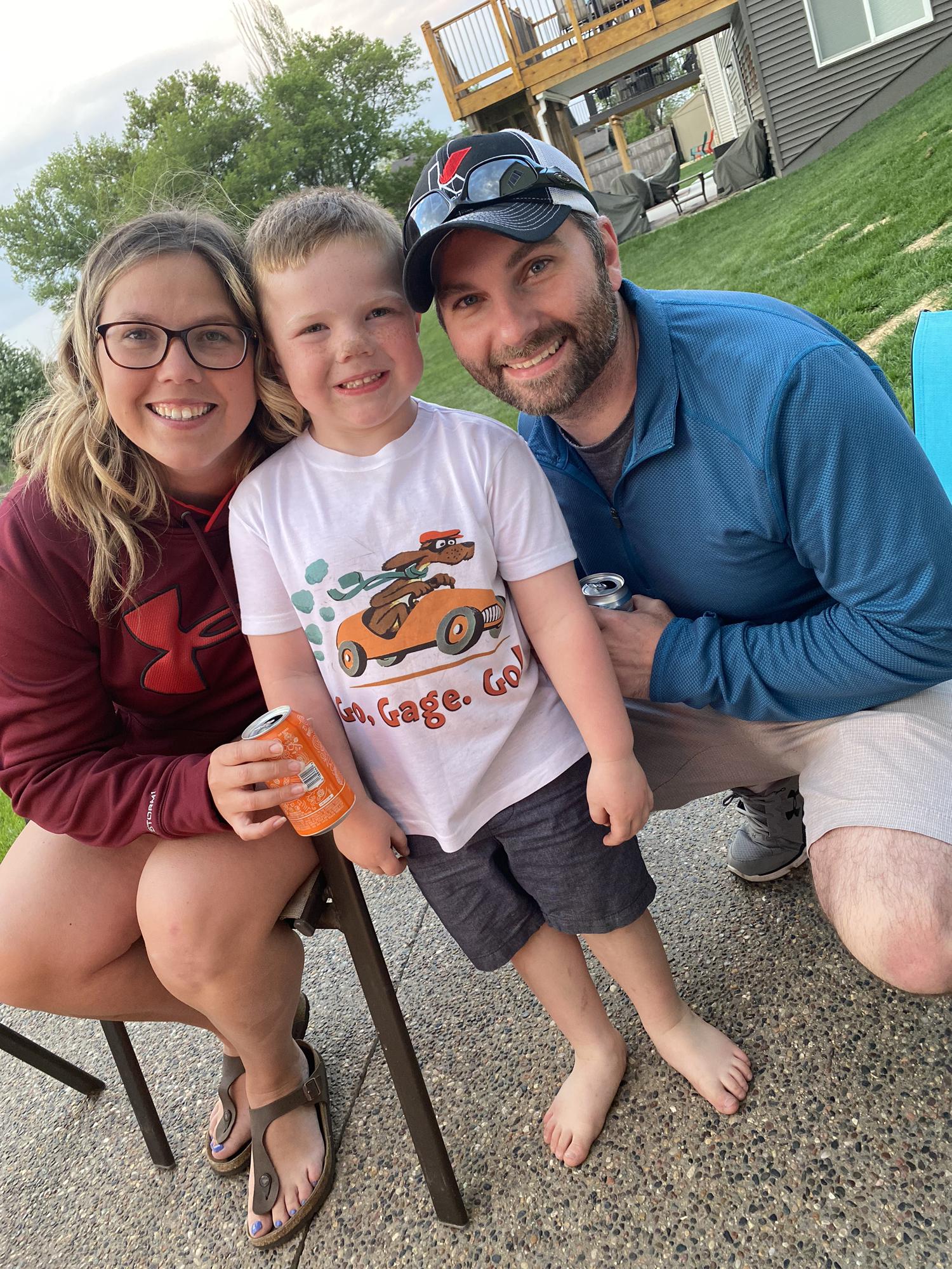 We love celebrating our nephews and nieces! Happy birthday Gage!