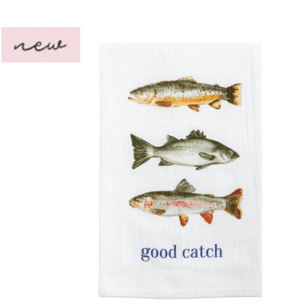 Good Catch Printed Towel