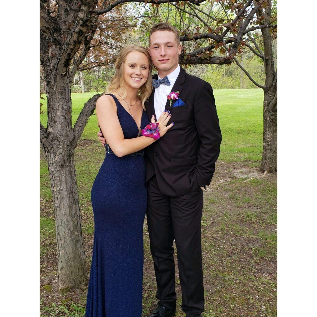 Caleb's senior year prom 2019