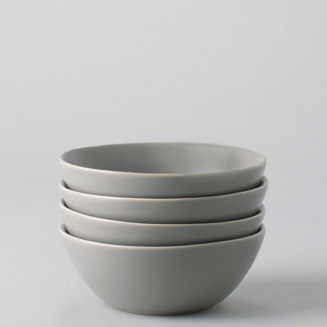 The Breakfast Bowls—Dove Gray—Set of 4