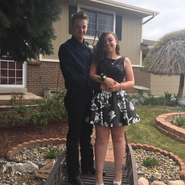 Felicia’s senior prom, 2017