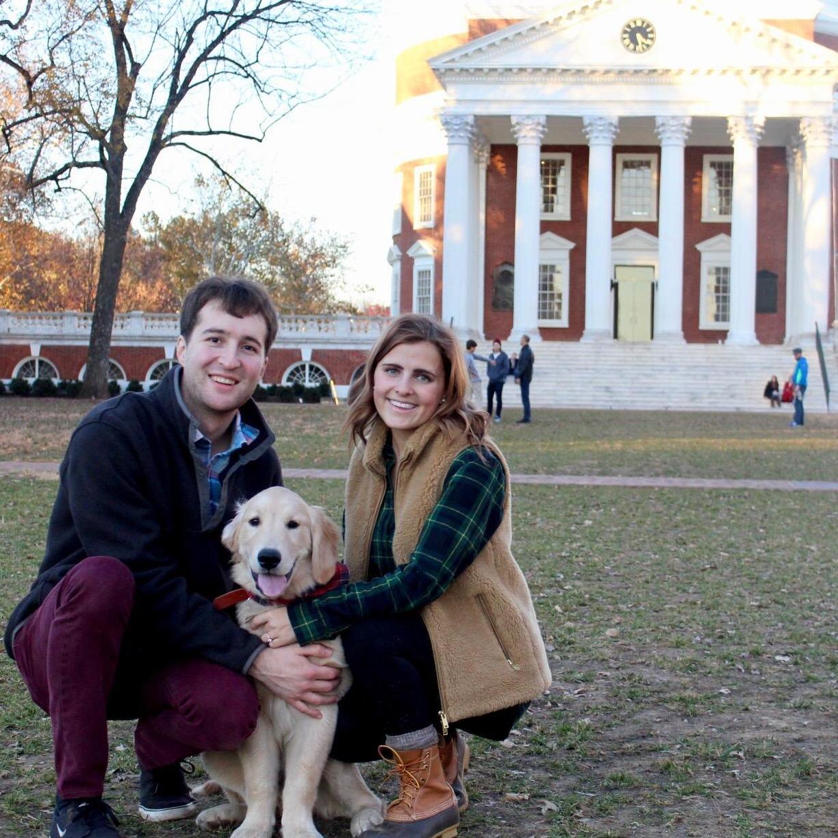 Thanksgiving 2018, a week after getting engaged
