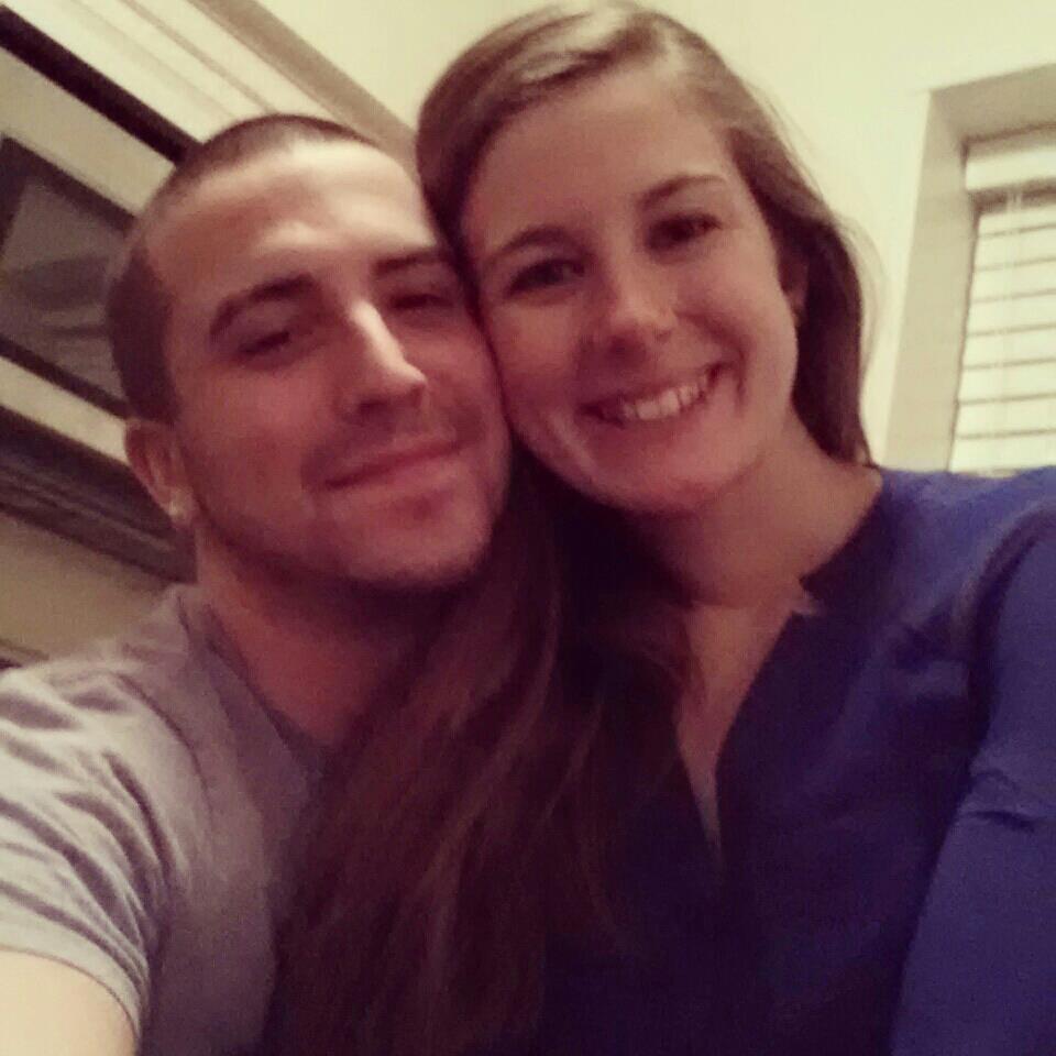 Our first picture together.