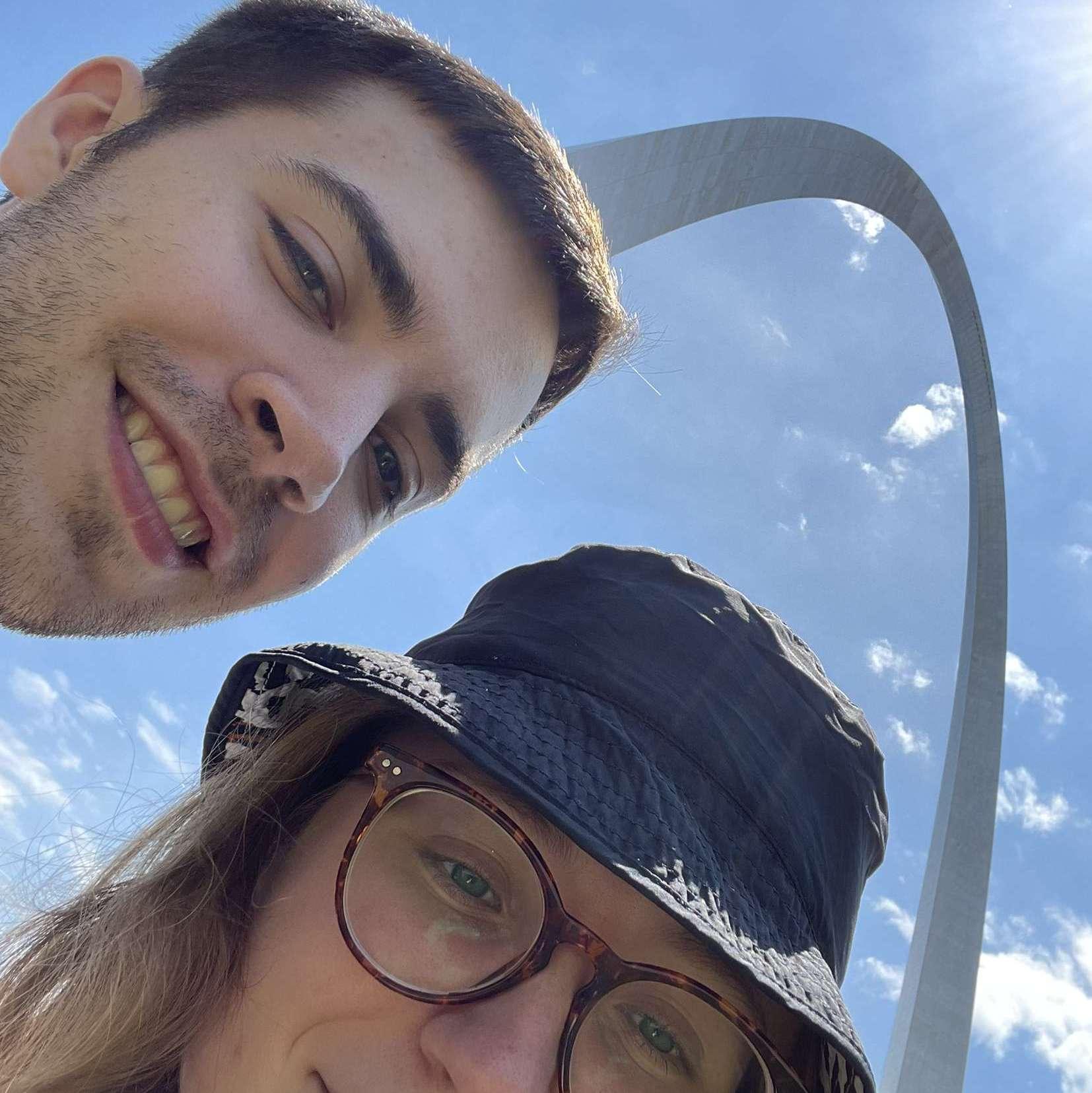 St Louis Arch in St Louis - May 2021