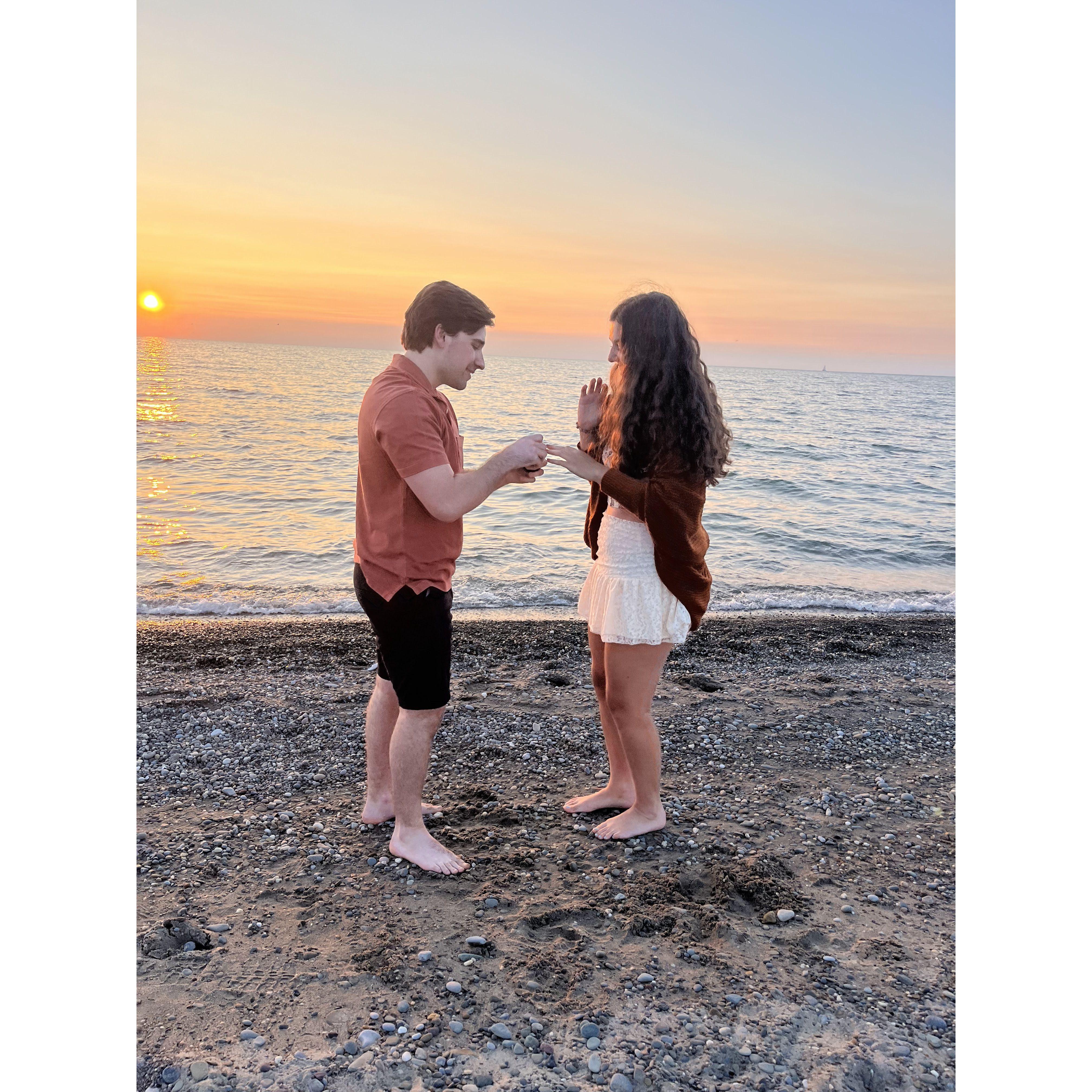 Putting on the ring! 8/22/2024