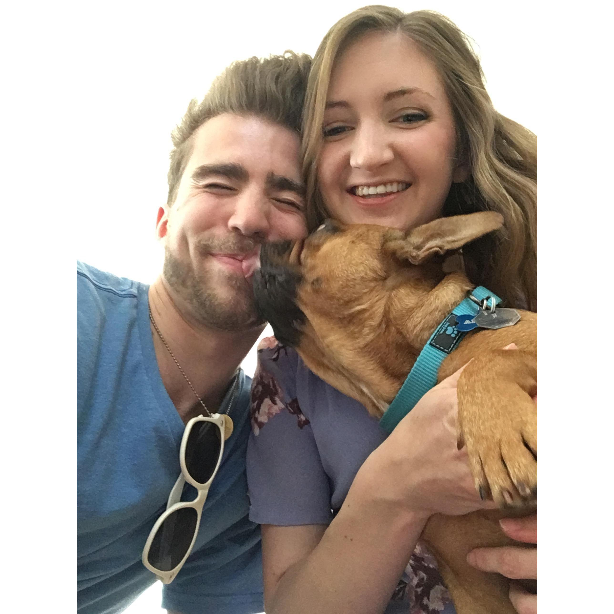 And then our family grew