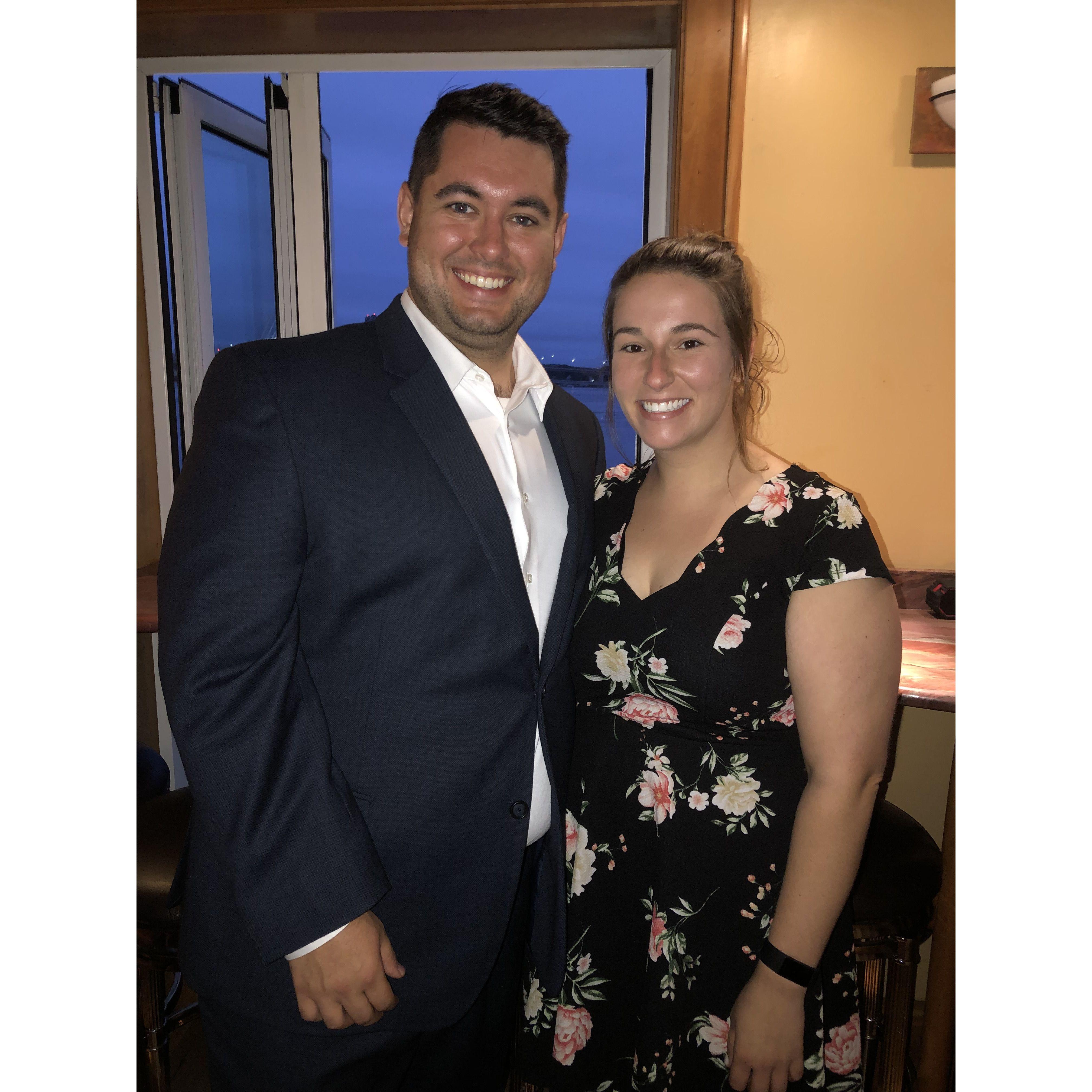 Mike and Courtney's rehearsal dinner in Portsmouth, NH!
September 2021
