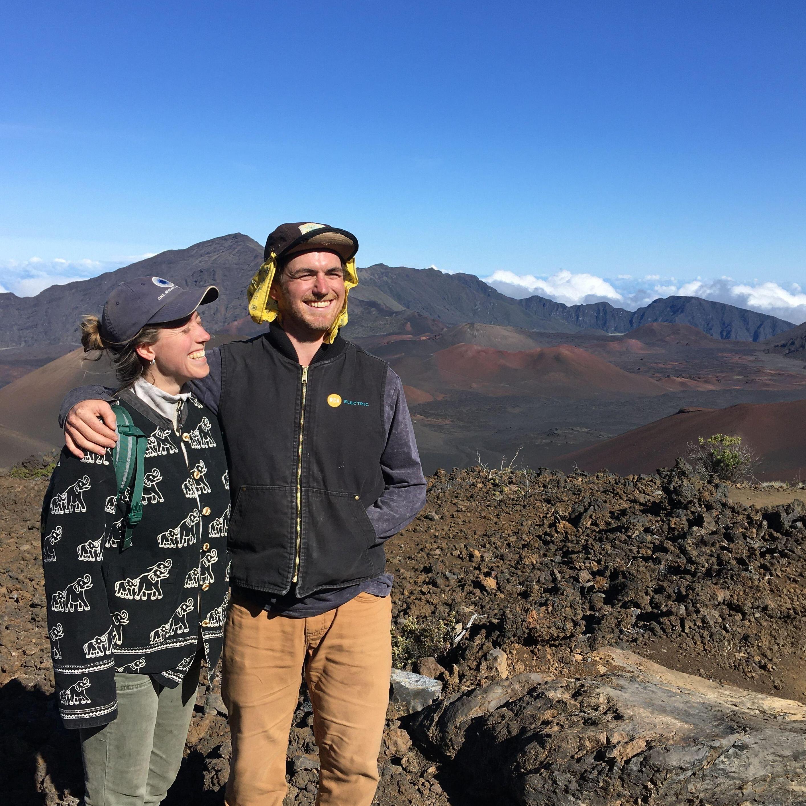 Hiking Haleakala