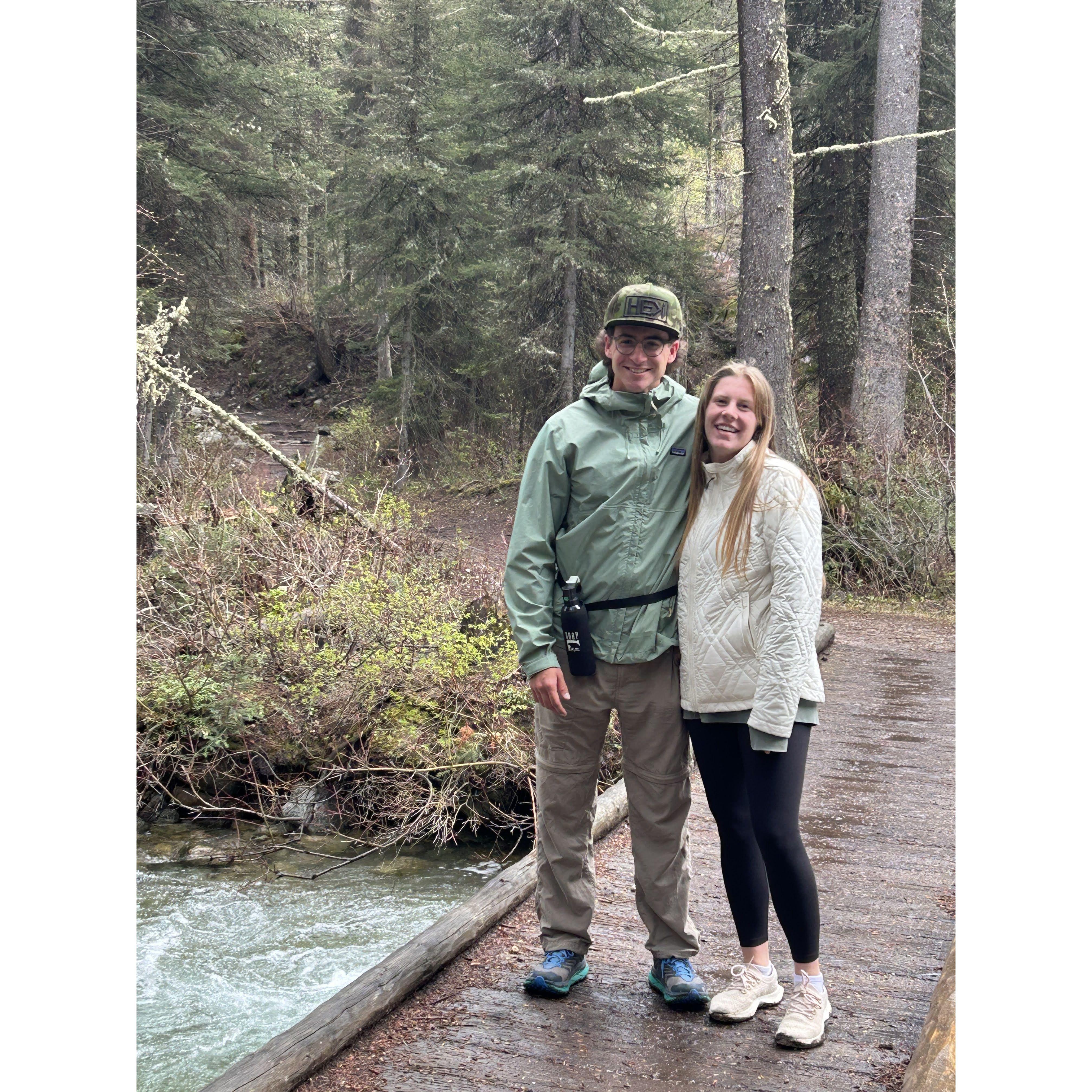 hike in Grant Teton National Park