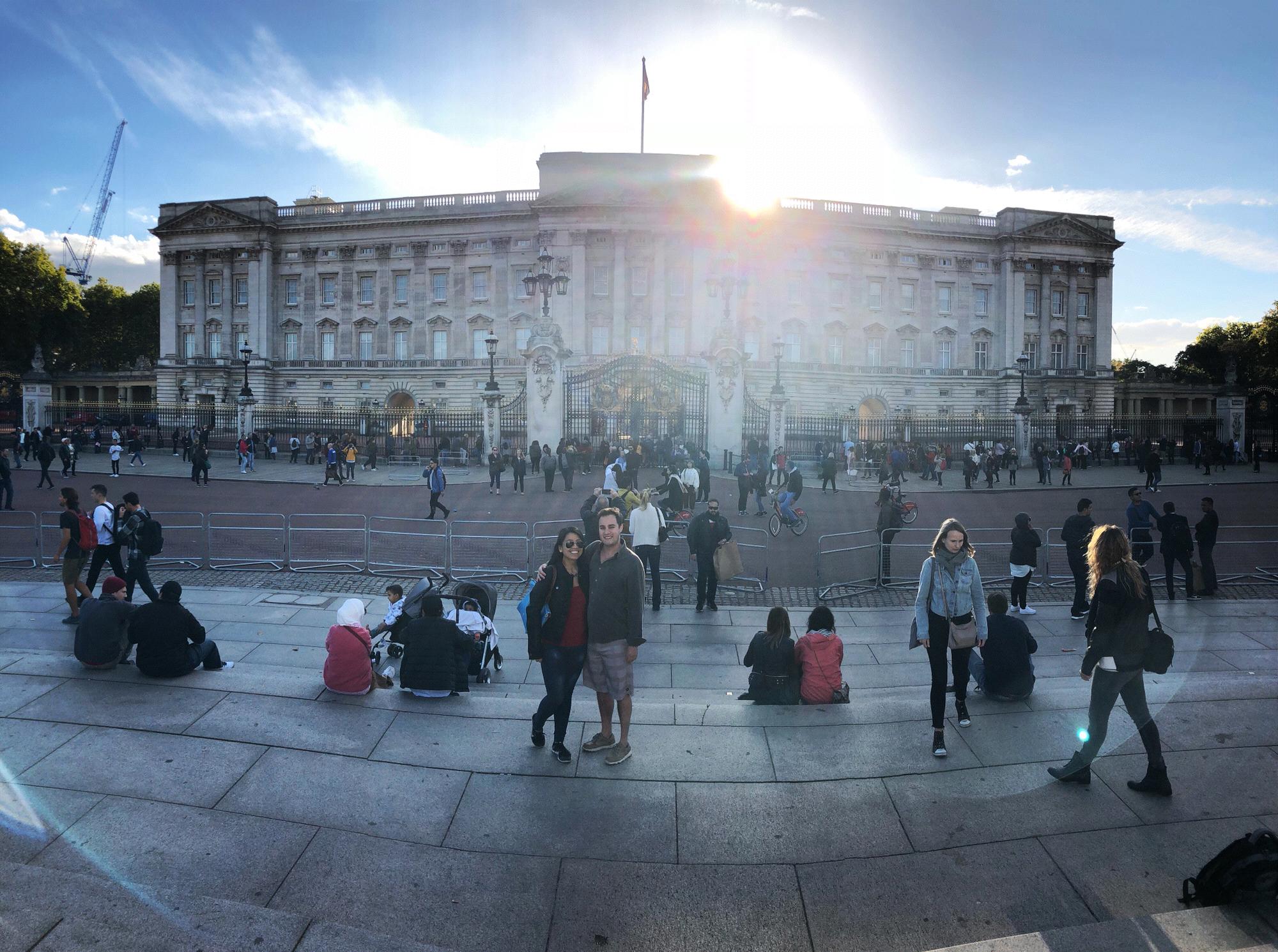 Eric and Paula celebrated their 30th birthdays together in London.