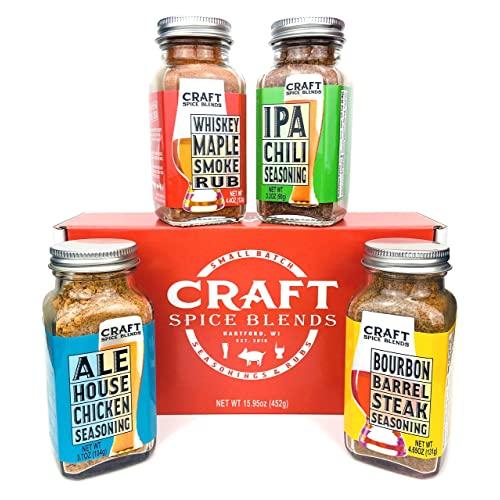 Craft Spice Blends Gift Set (Grilling Seasonings & Rubs)