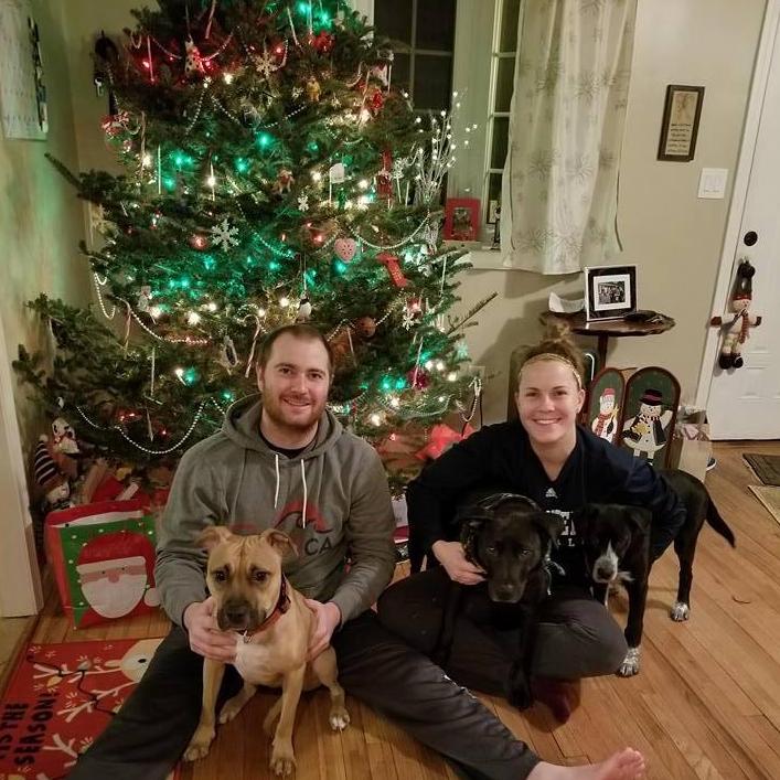 First Christmas in our home with the whole gang.
